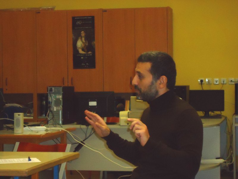 Η Συνάντηση της Λογοτεχνικής Συντροφιάς με τον Κωνσταντίνο Πουλή