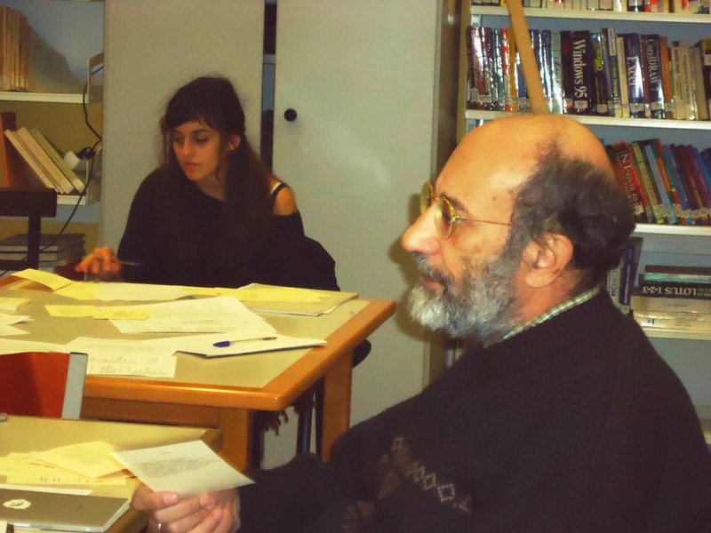 Η Συνάντηση με τον ποιητή Γιάννη Πατίλη την τελευταία Τετάρτη του 2012
