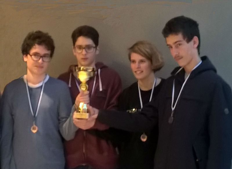 Η ομάδα σκακιού του σχολείου μας, 3η στο Ομαδικό Πρωτάθλημα Αττικής 2018